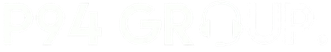 P94 Group logo in white