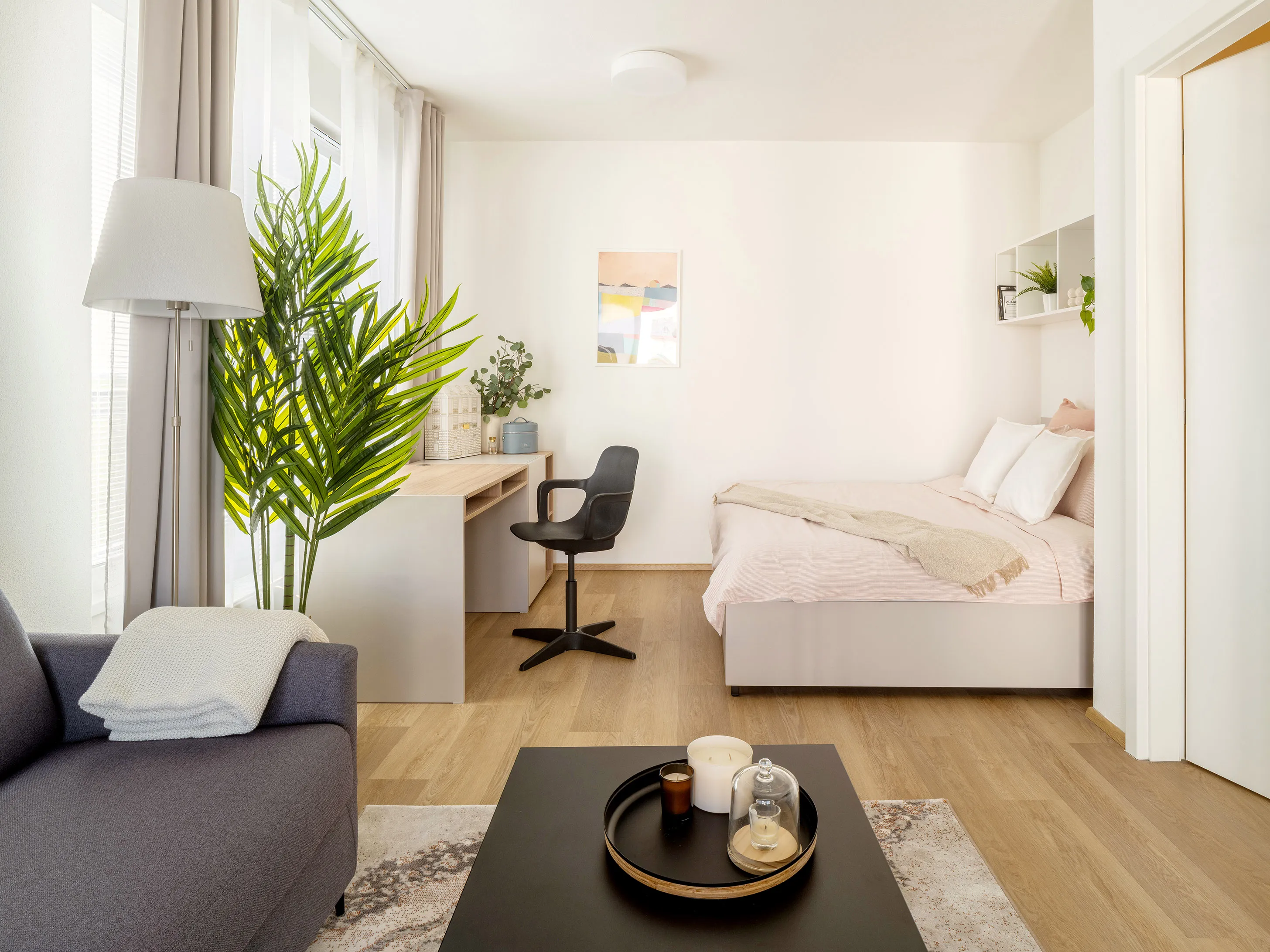 Pokoj v Mint Living Plzeň Skvrňany