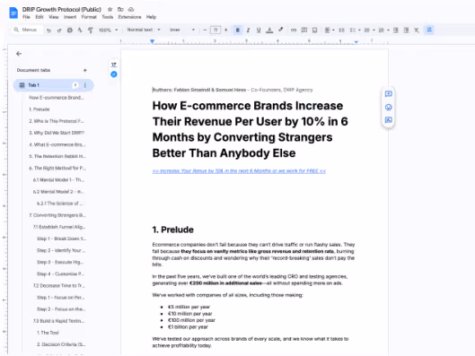 A fresh look and feel