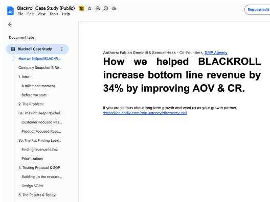 Blackroll Case Study to Unlock 7-Figure Growth