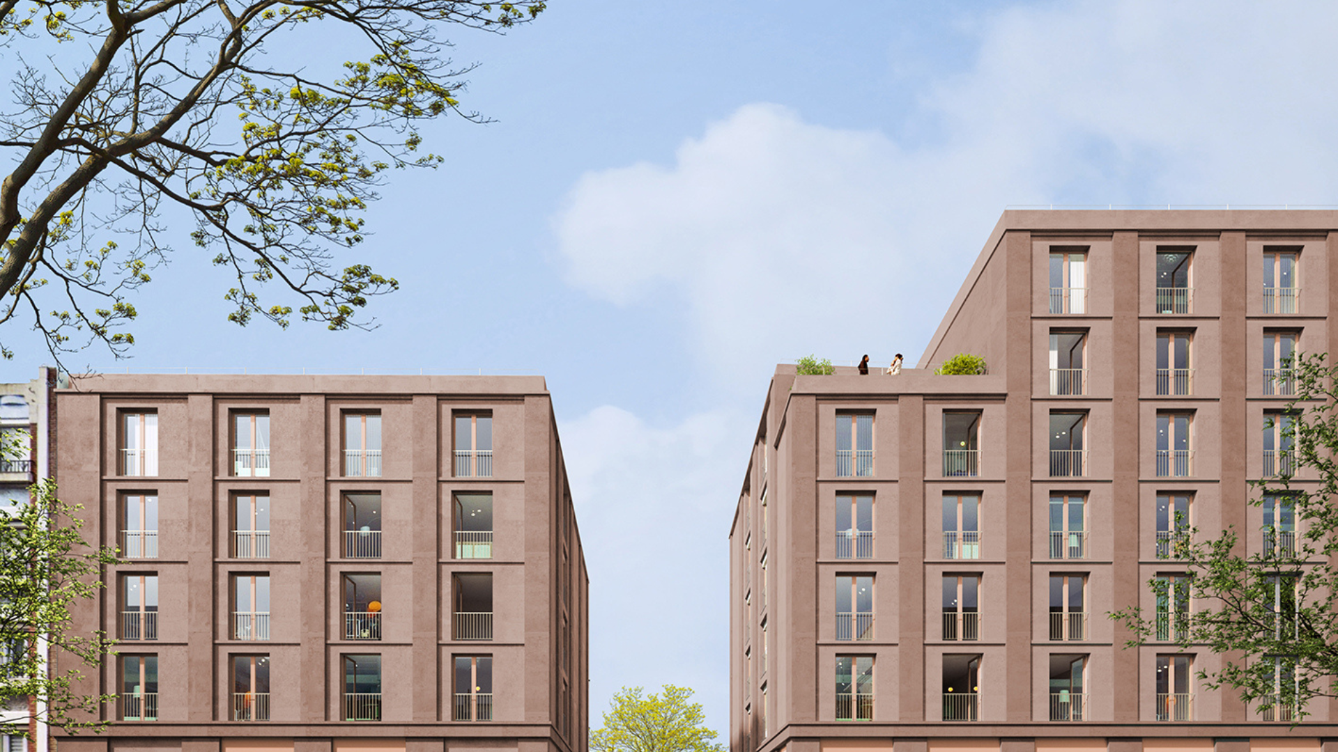projet immobilier terrasses de Rechèvres à Chartes
