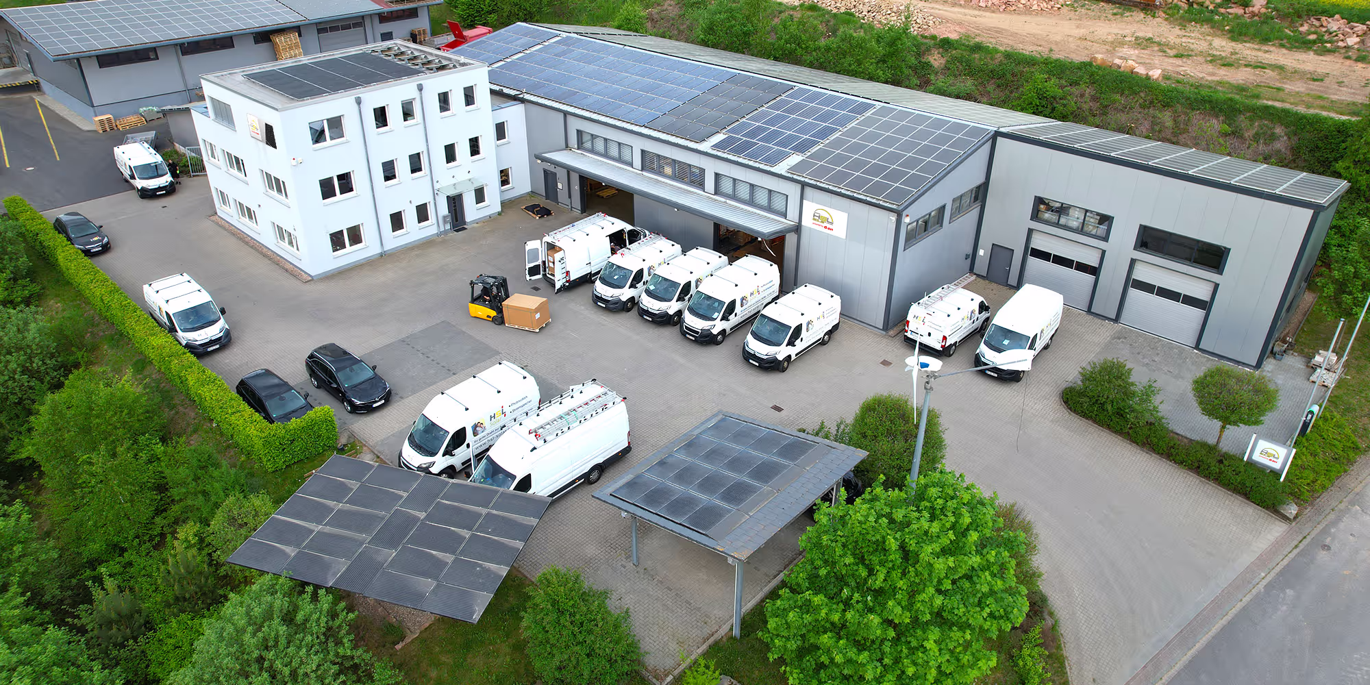 Einer der zwei HSL Solar Geschäftsstellen und Standorte.