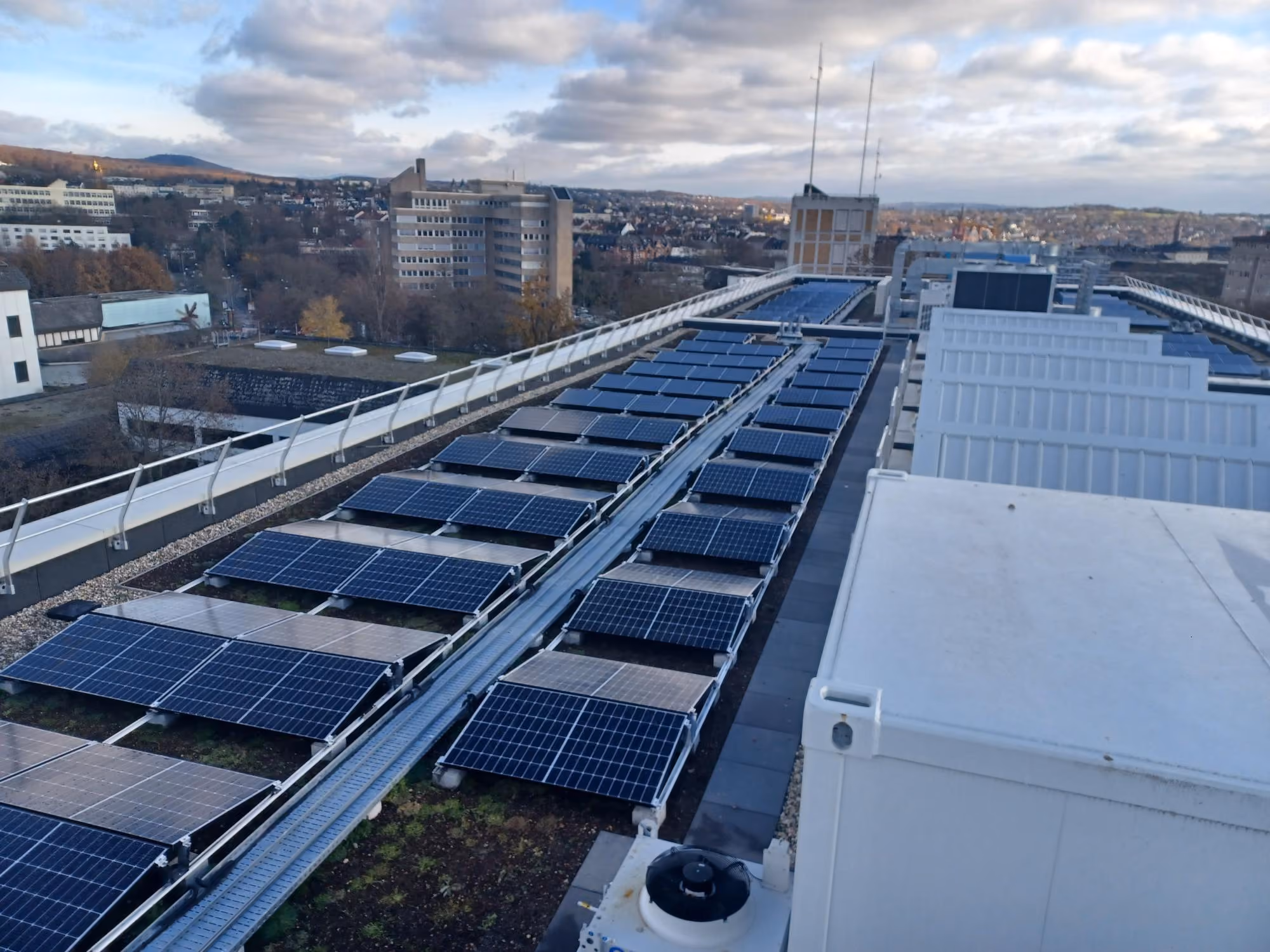 Photovoltaikanlage in Ost-West Lage