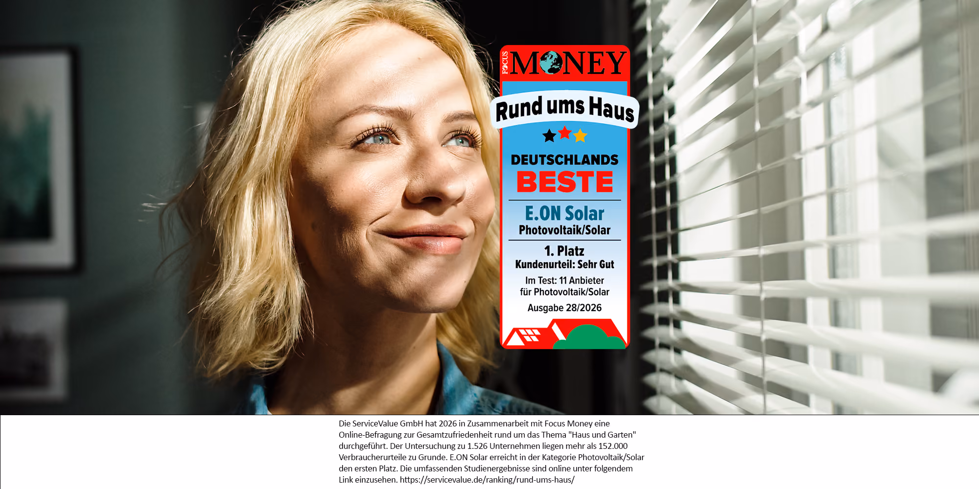 Testsieger Fokus Money 2026 Kategorie Photovoltaik / Solar
E.ON Solar