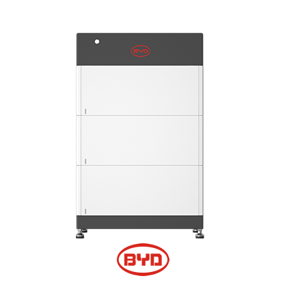 Foto einer BYD Batteriebox HVM+ HVS