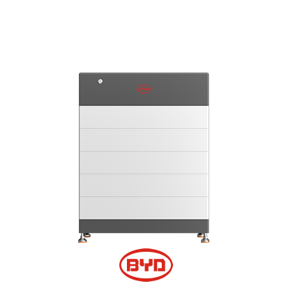 Foto einer BYD Batteriebox HVB