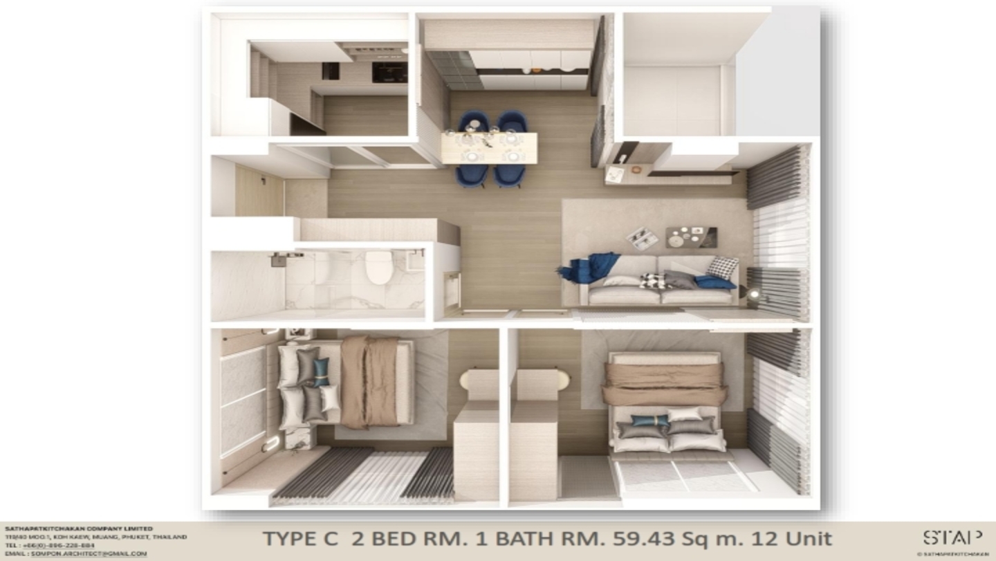 The Urban Glam – Bien immobilier à Thaïlande | Secundo Atlas