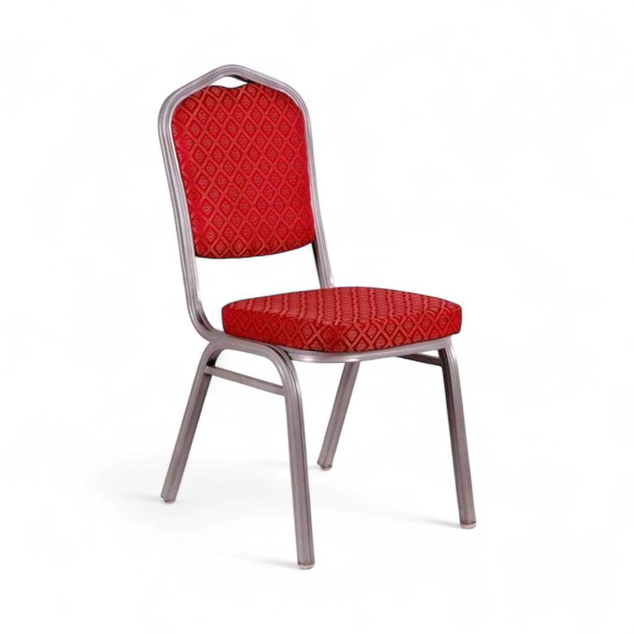 Chair Lev – red upholstered synagogue chair, symbol of the heart of the community
