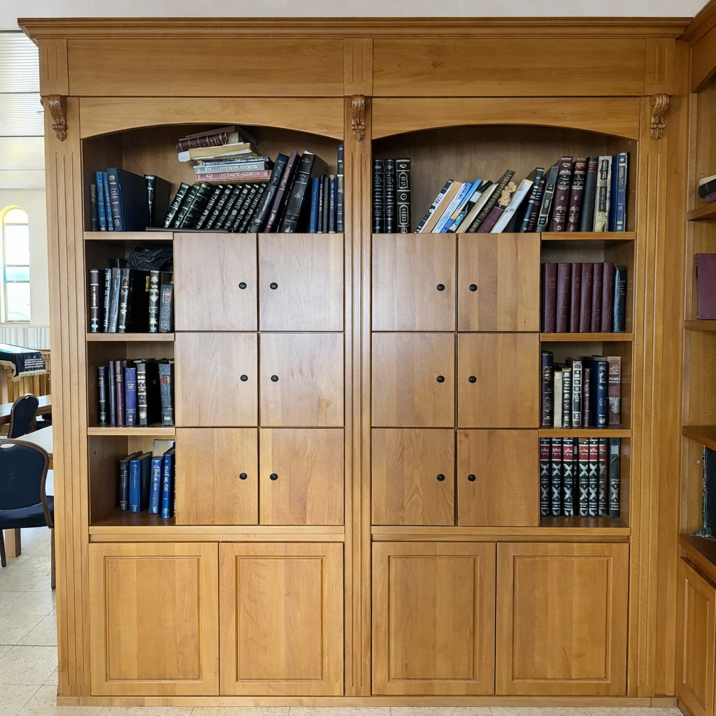 Bookcases for shuls
