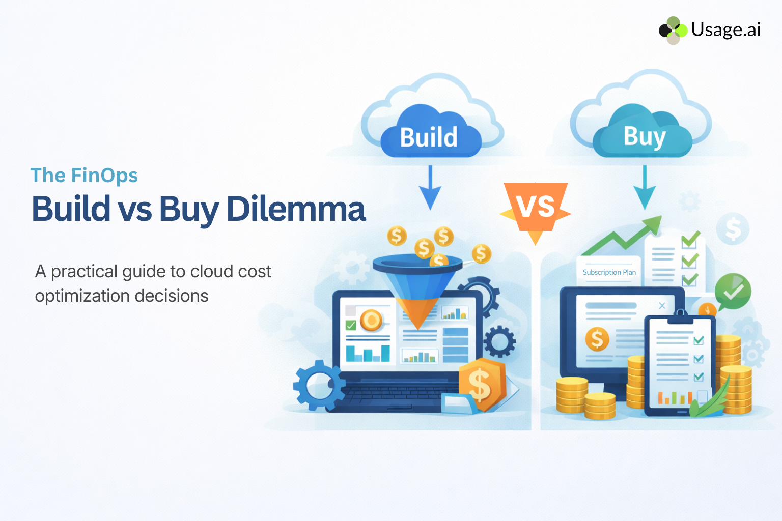 The FinOps Build vs Buy Dilemma: A Practical Guide to Cloud Cost Optimization Decisions