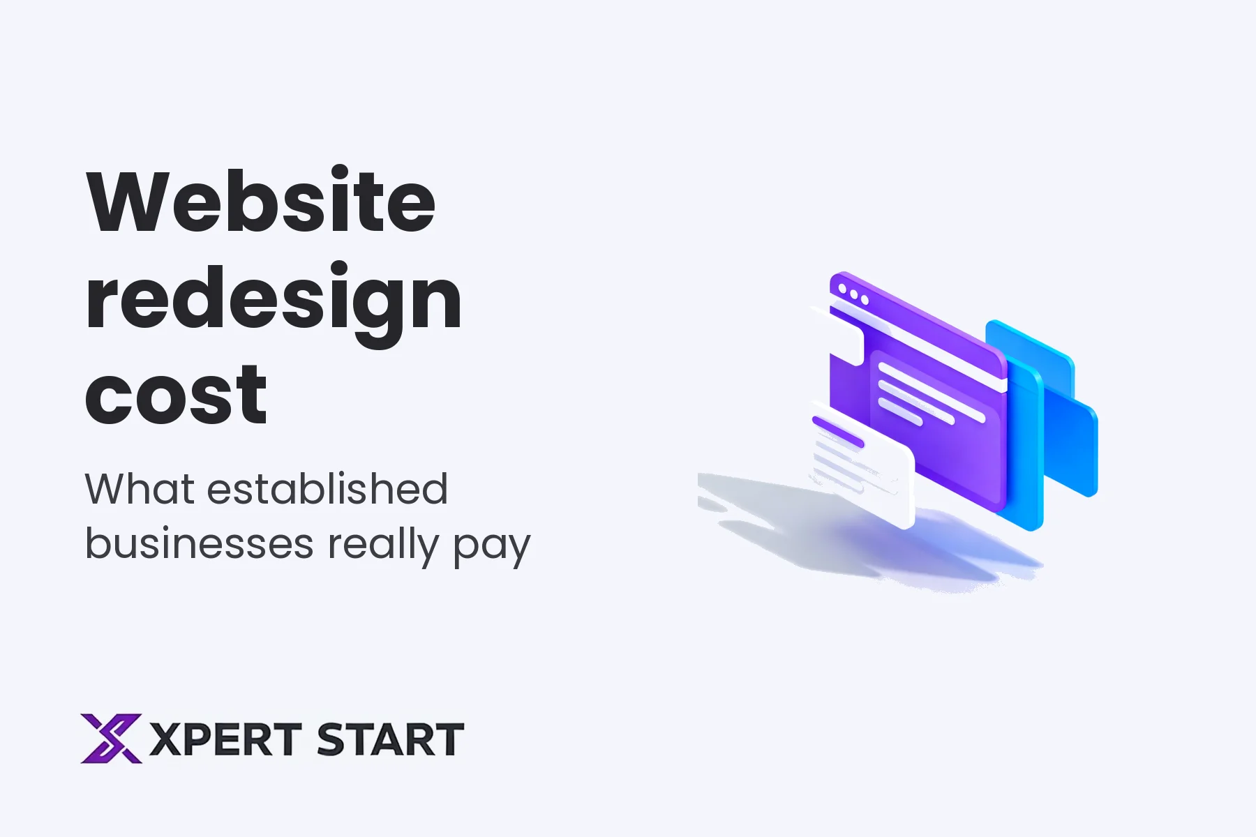 Illustration of a website layout being rebuilt, for a guide to website redesign cost in Australia