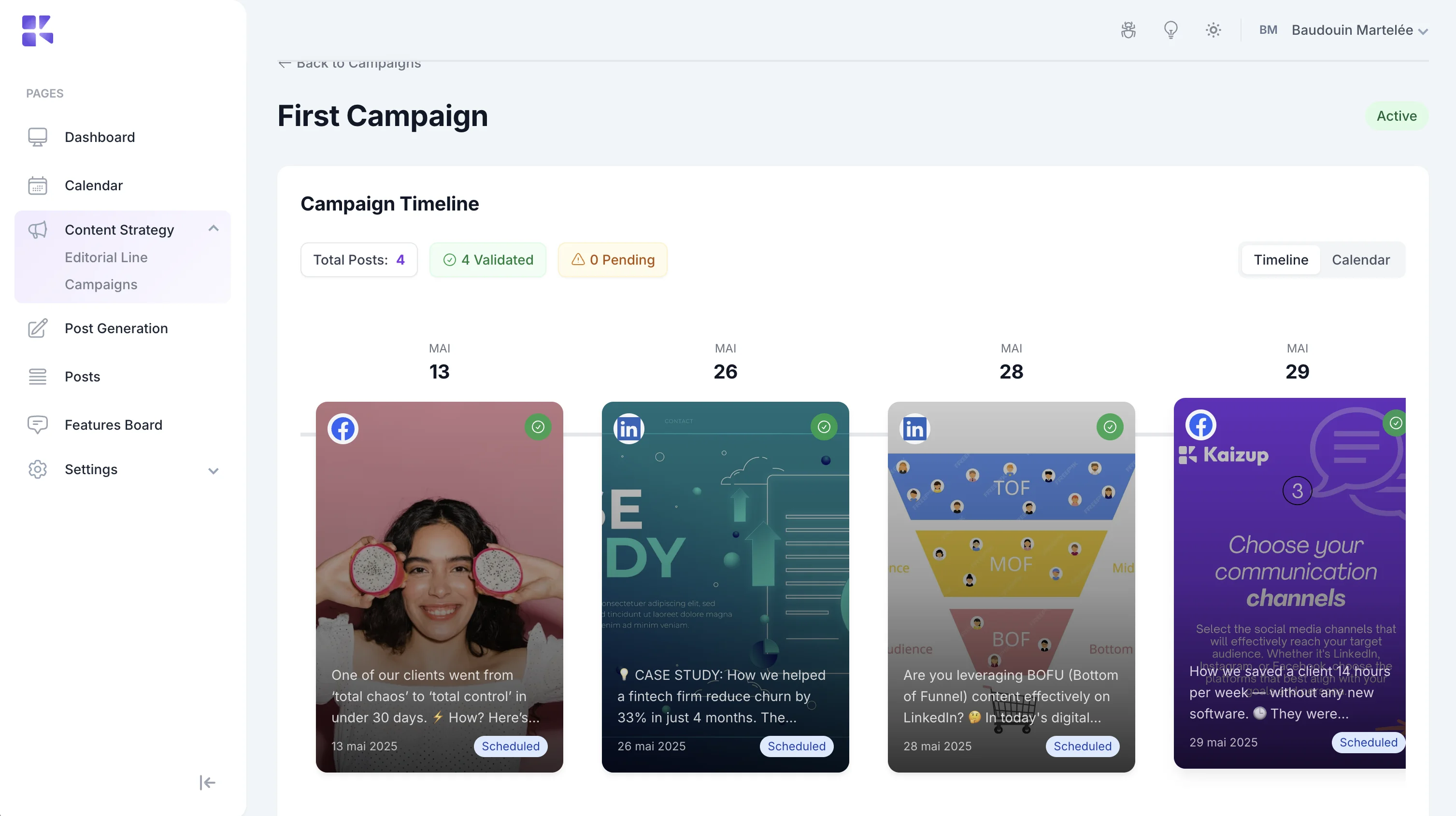 Kaizup SaaS Presentation