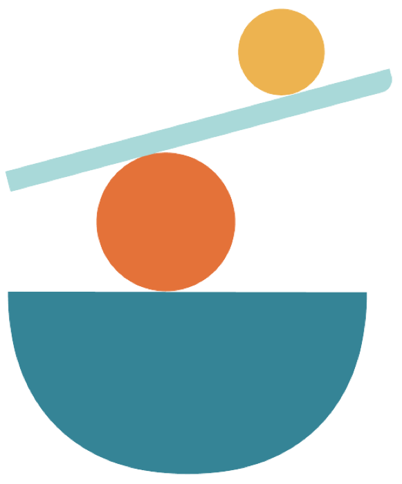 Director Zen balance-shapes illustration