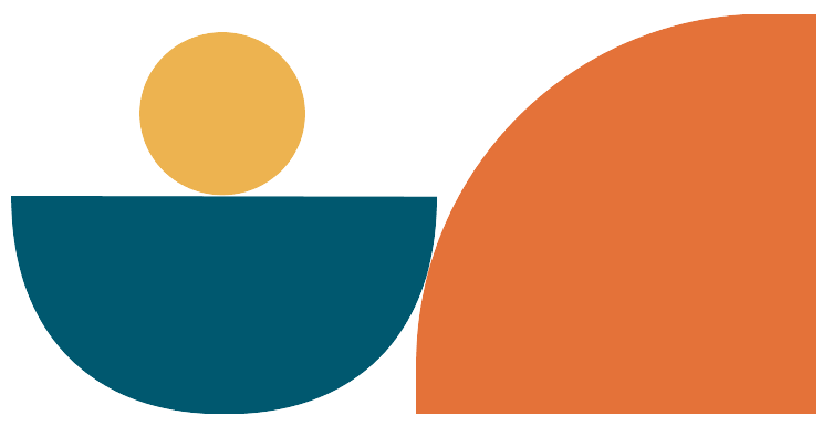 Director Zen shapes illustration: bowl, ball and arch