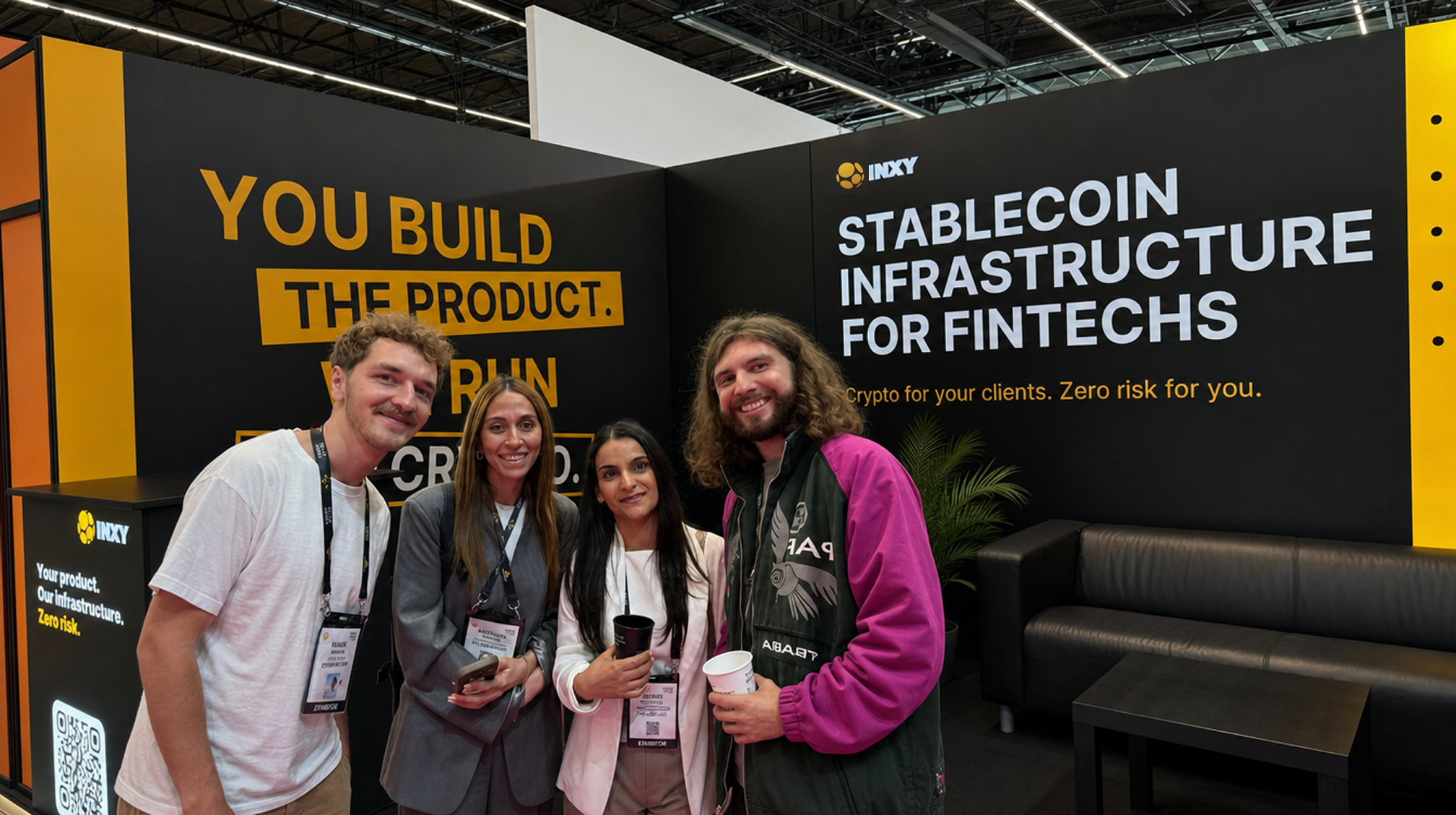 INXY Payments team at Money20/20 Europe 2026