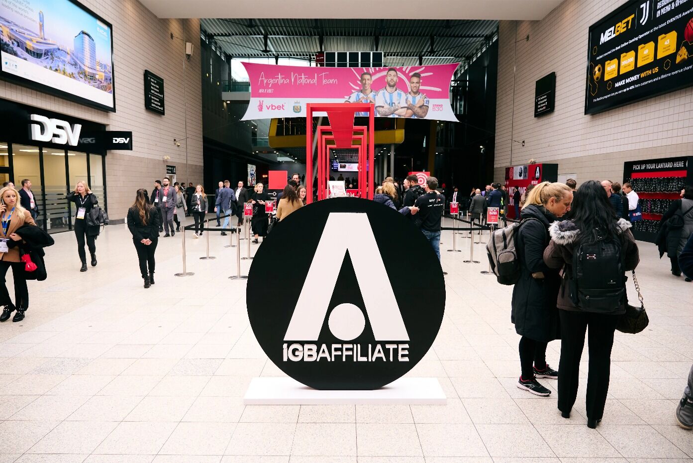 ICE Barcelona entrance with attendees