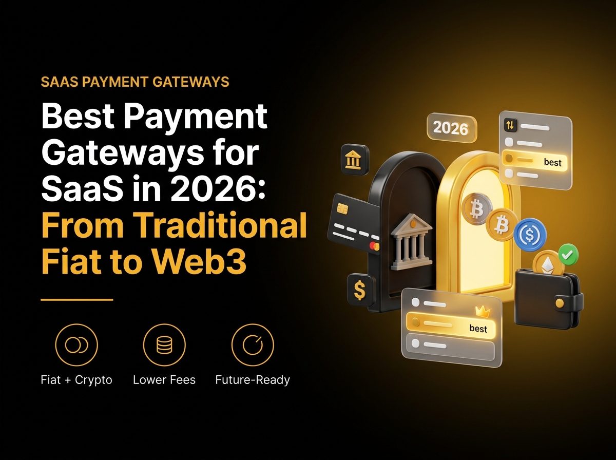 Header: best payment gateways for SaaS in 2026, from fiat to Web3