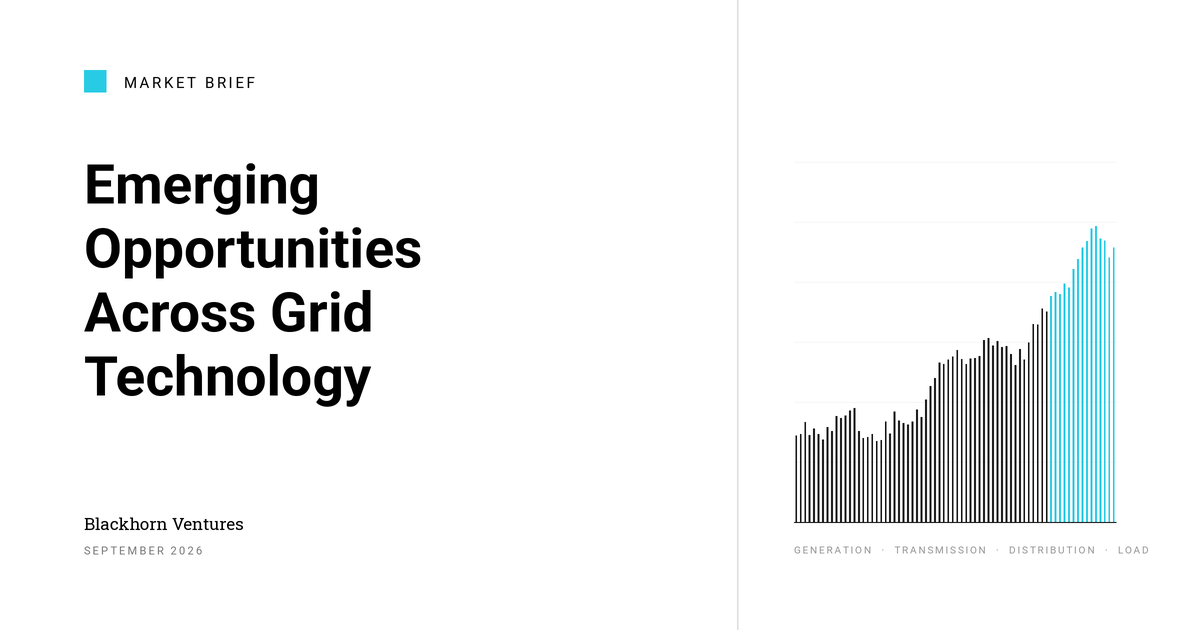 Emerging Opportunities Across Grid Technology