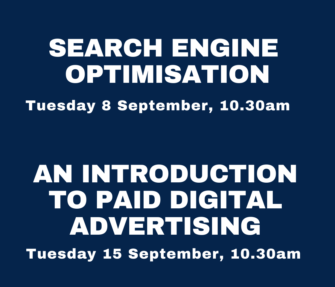 Two more digital marketing webinars dates published