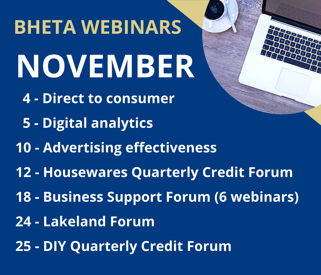 November webinar dates published