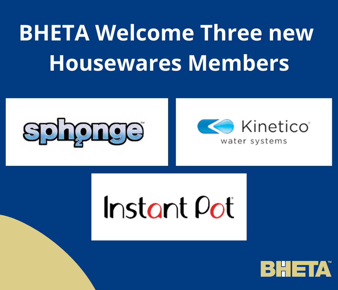 Three More Housewares Members for BHETA