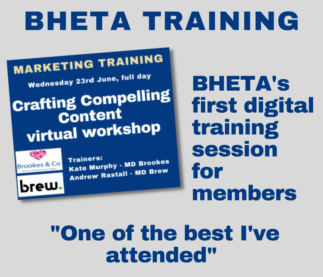 BHETA’s first on-line training session, “one of the best I've attended"