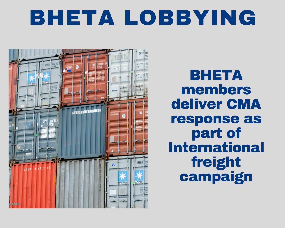 BHETA updates members on CMA response to freight prices