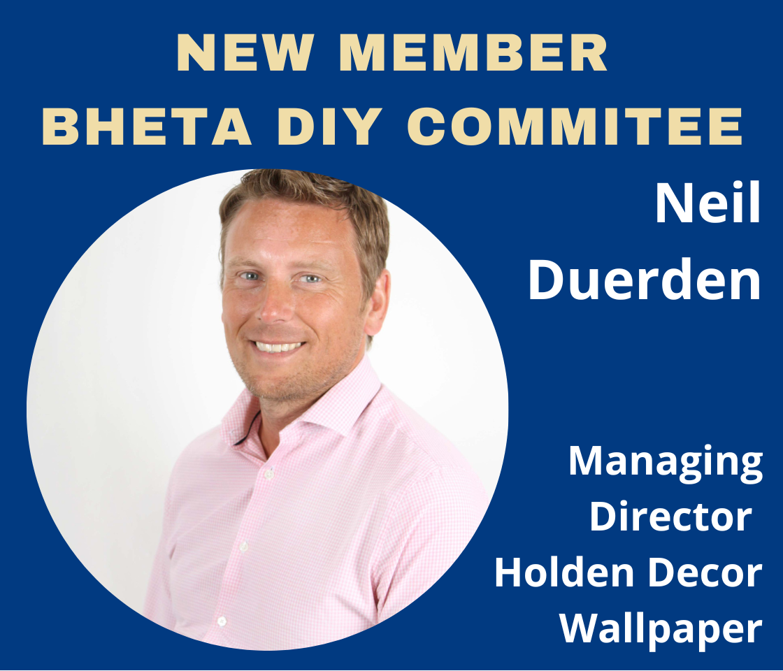 Neil Duerden joins BHETA's DIY & Gardening Committee