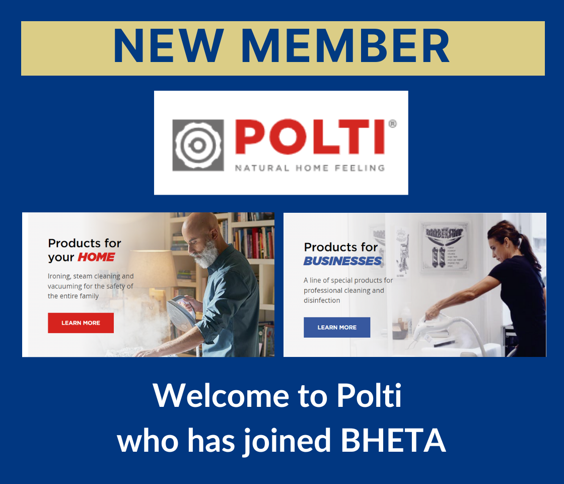 Welcome to Polti who has joined BHETA