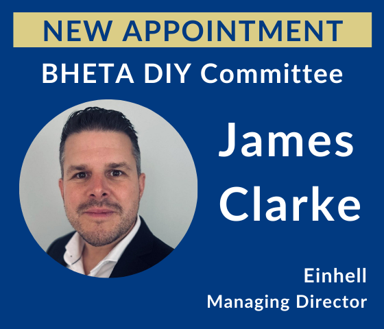 James Clarke Joins BHETA's DIY Committee