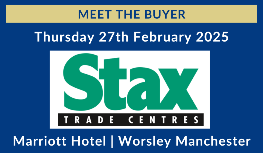 Meet the Buyer with Stax on 27 February 2025