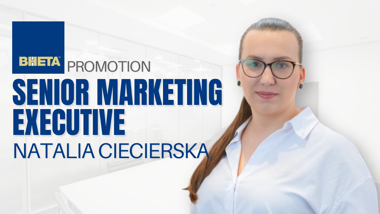 BHETA Promotes Natalia Ciecierska to Senior Marketing Executive