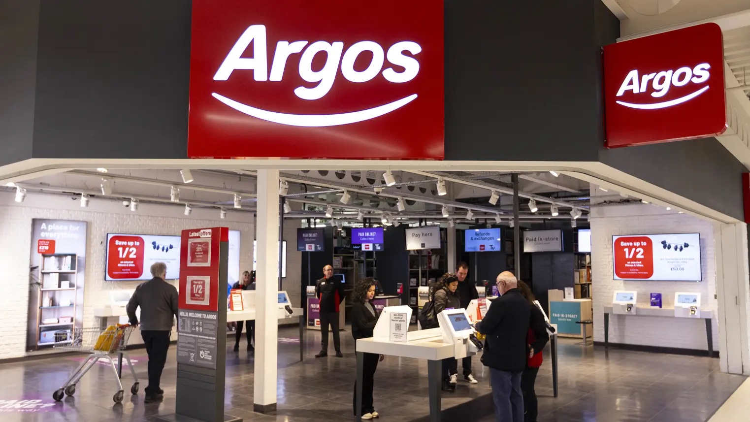 Argos sales down 1.8% as retailer expands Marketplace ahead of change of ownership 