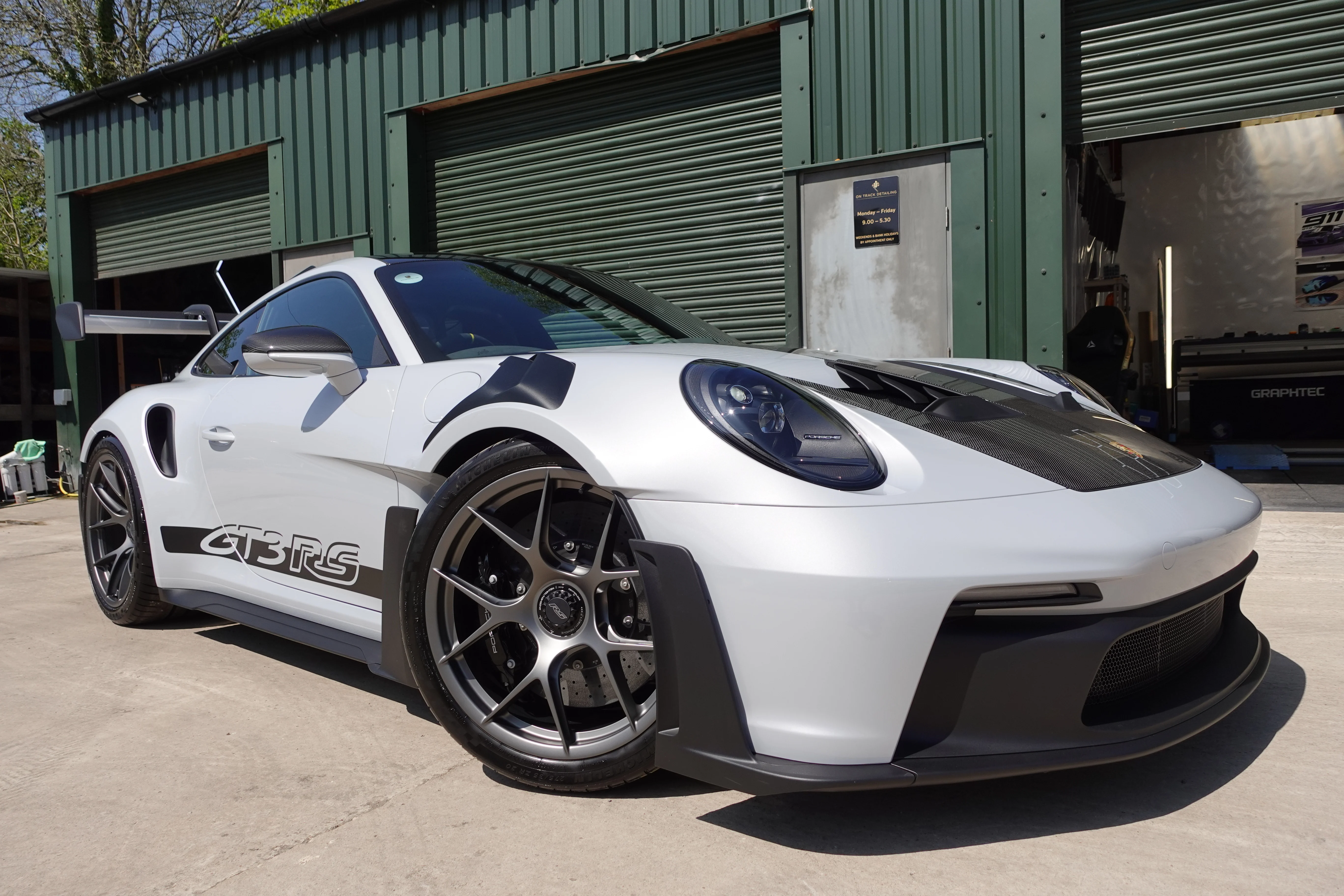 Porsche 911 GT3 RS Full Car PPF Paint Protection Film Installation Berkshire Reading