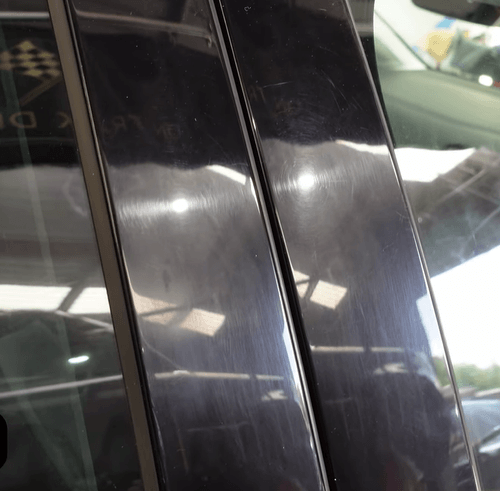 VW Golf Mk7 B Pillar PPF protection gloss back