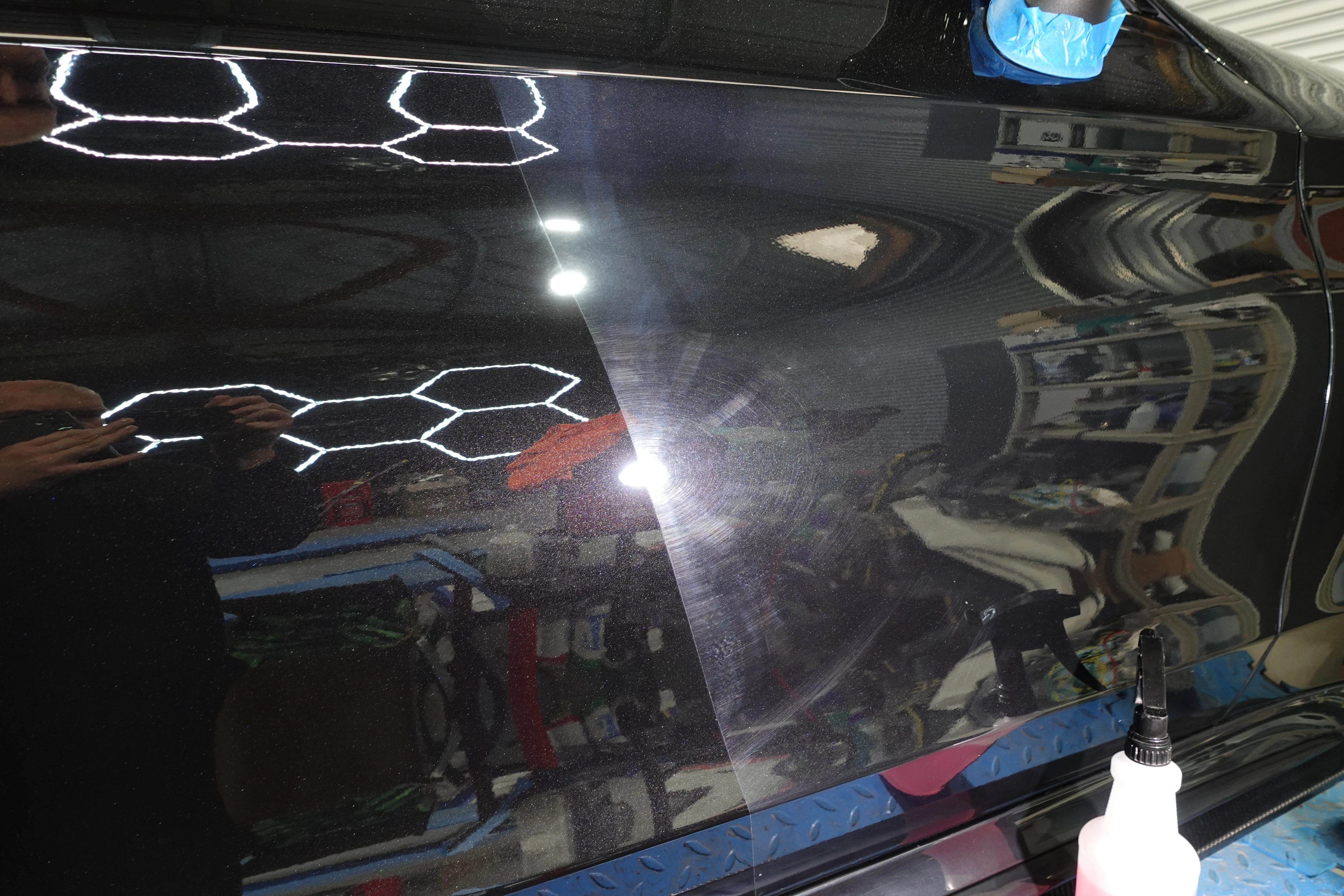 An example of our Paint Correction and Machine Polishing Services - Typical results for a 2 stage or a Multi Stage Correction, Reading Wokingham Basingstoke Hampshire Berkshire Detailing