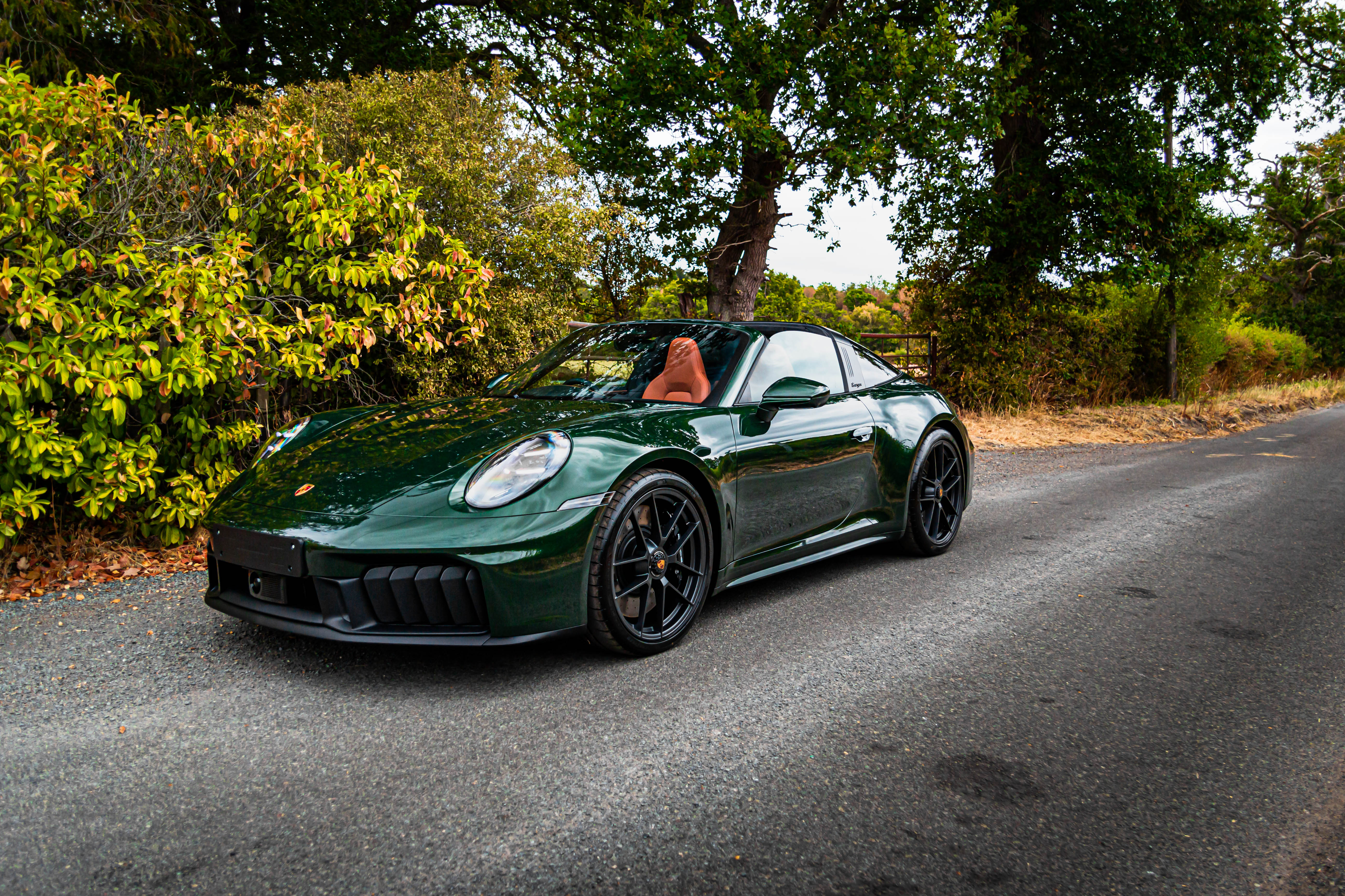 A Brand New Porsche 911 Targa after full PPF installation at On Track Detailing in Reading, Berkshire near to Wokingham.
