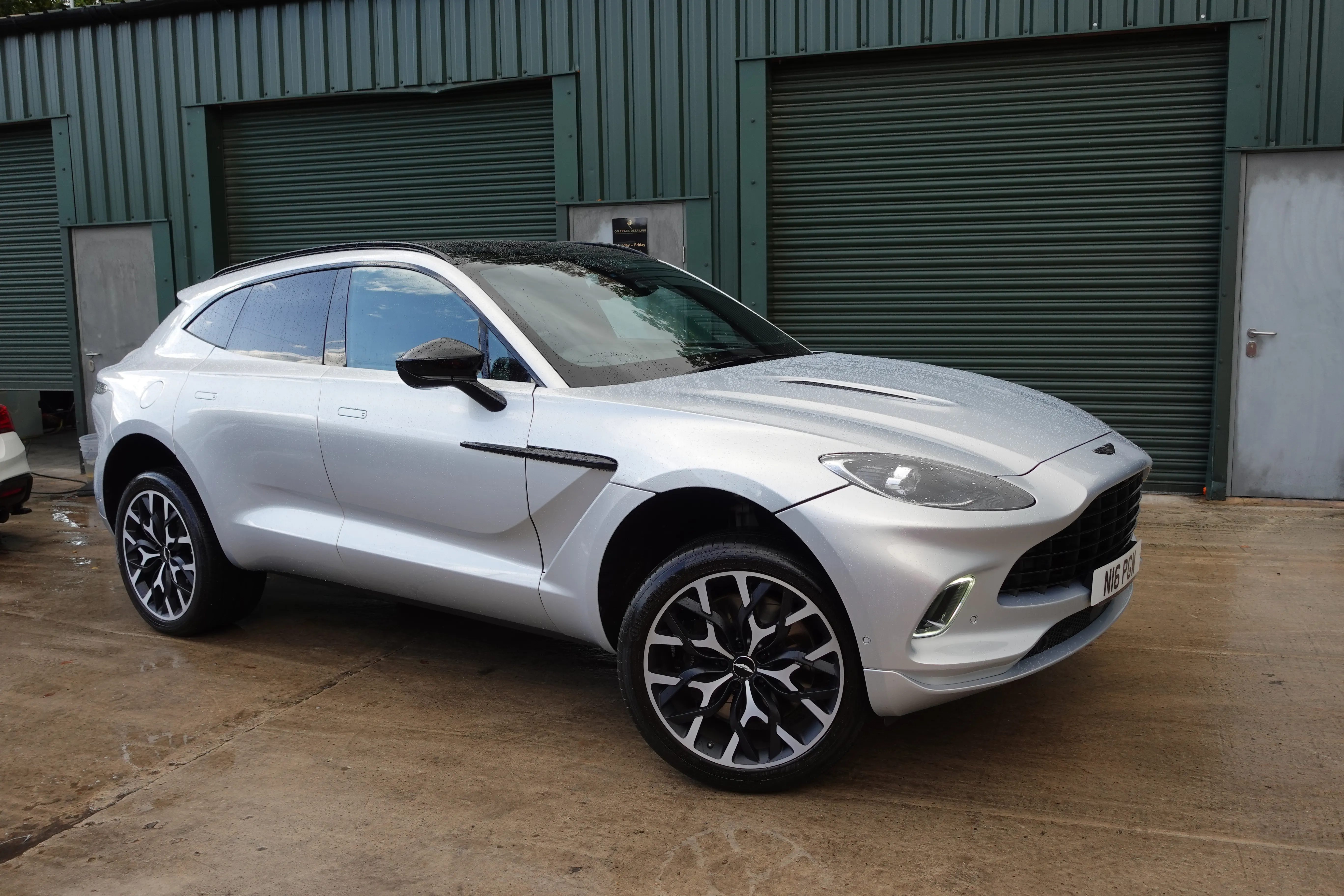 Aston Martin DBX following some replacement PPF