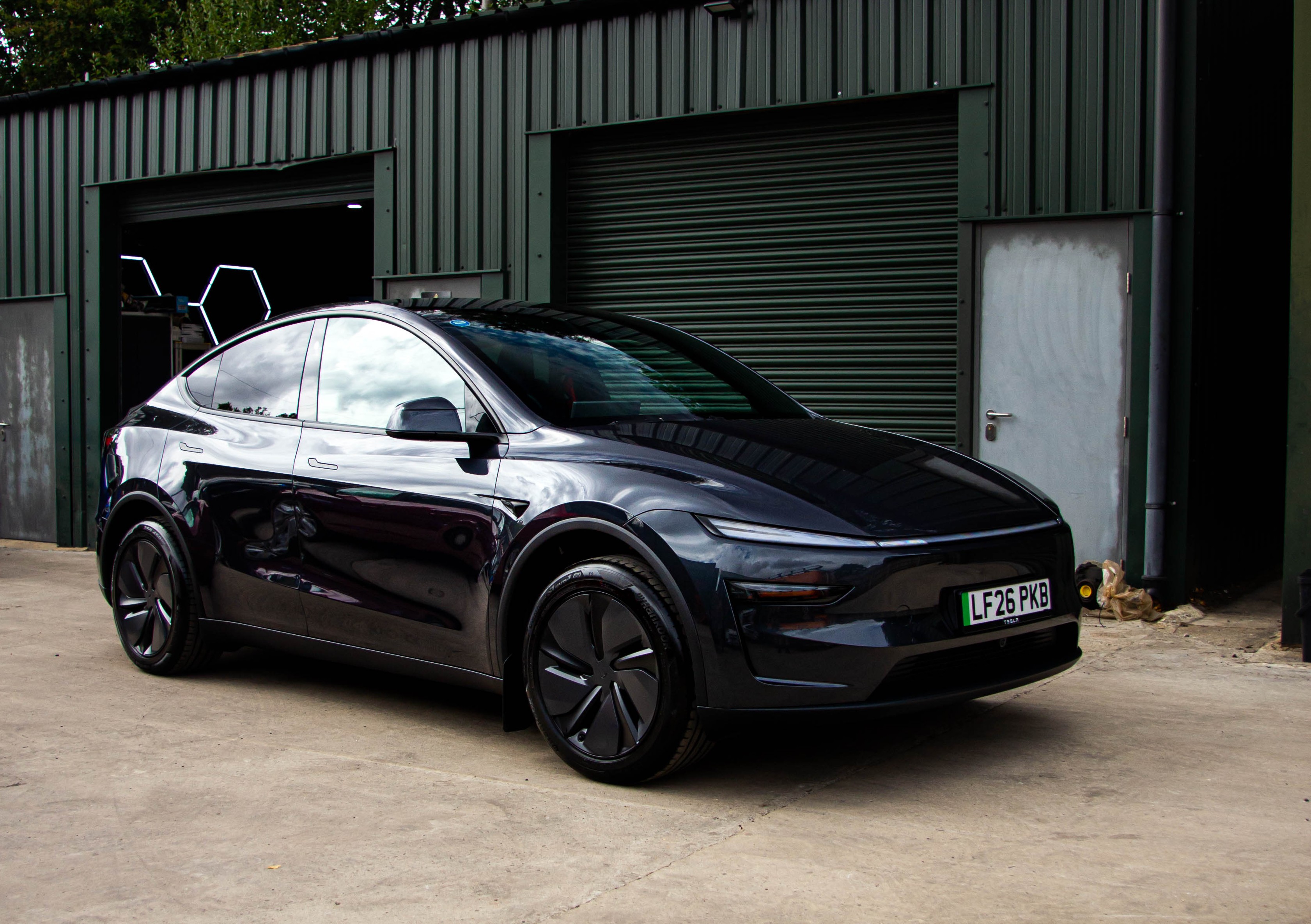 2026 Tesla Model Y Juniper New Car Detail, Ceramic Coating, Interior Fabric and Leather Ceramic Coating at On Track Detailing Wokingham, Finchampstead Near Reading in Berkshire
