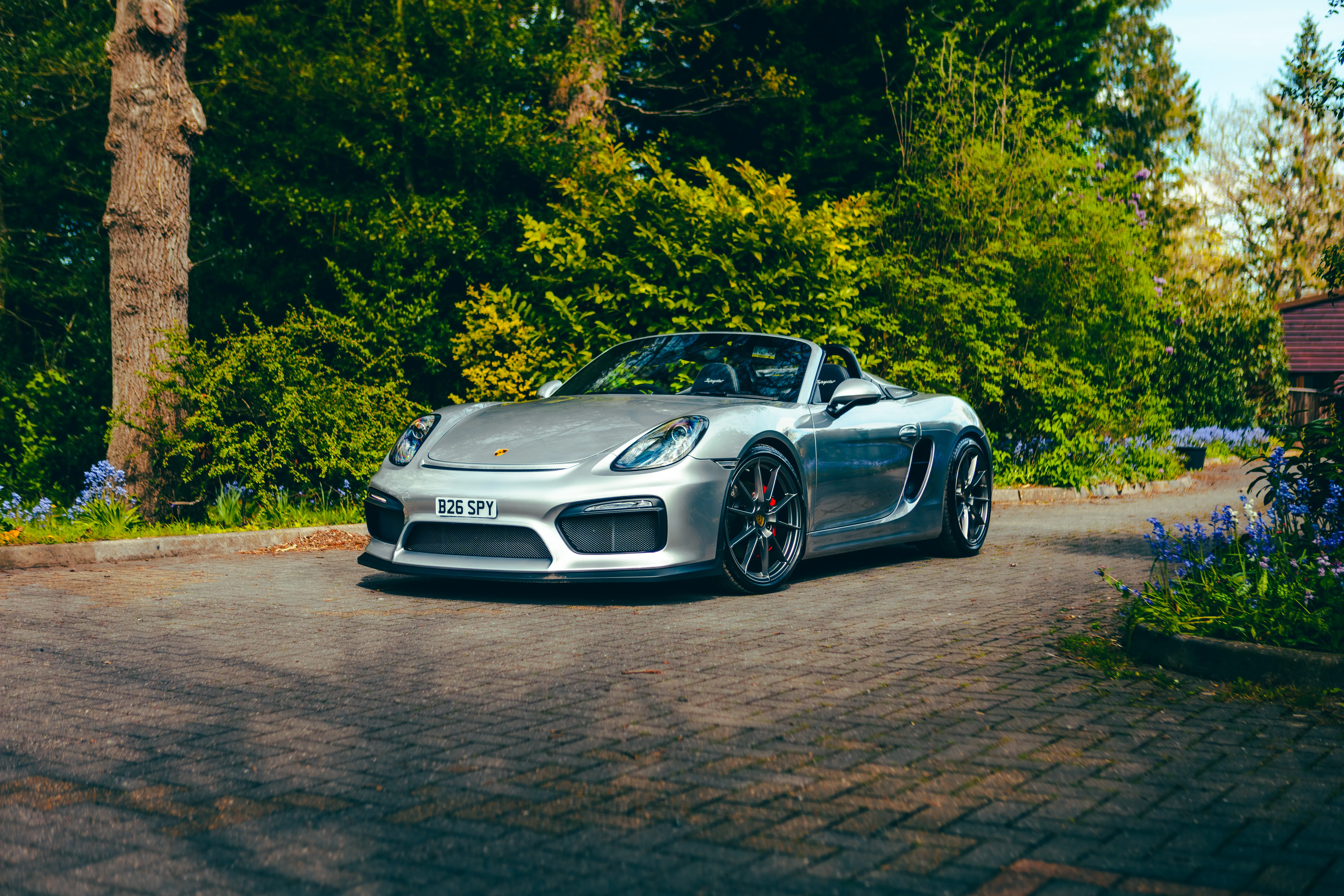 Porsche Boxster Spyder Full Car Paint Protection Film at On Track Detailing in Finchampstead near Reading and Bracknell, Wokingham