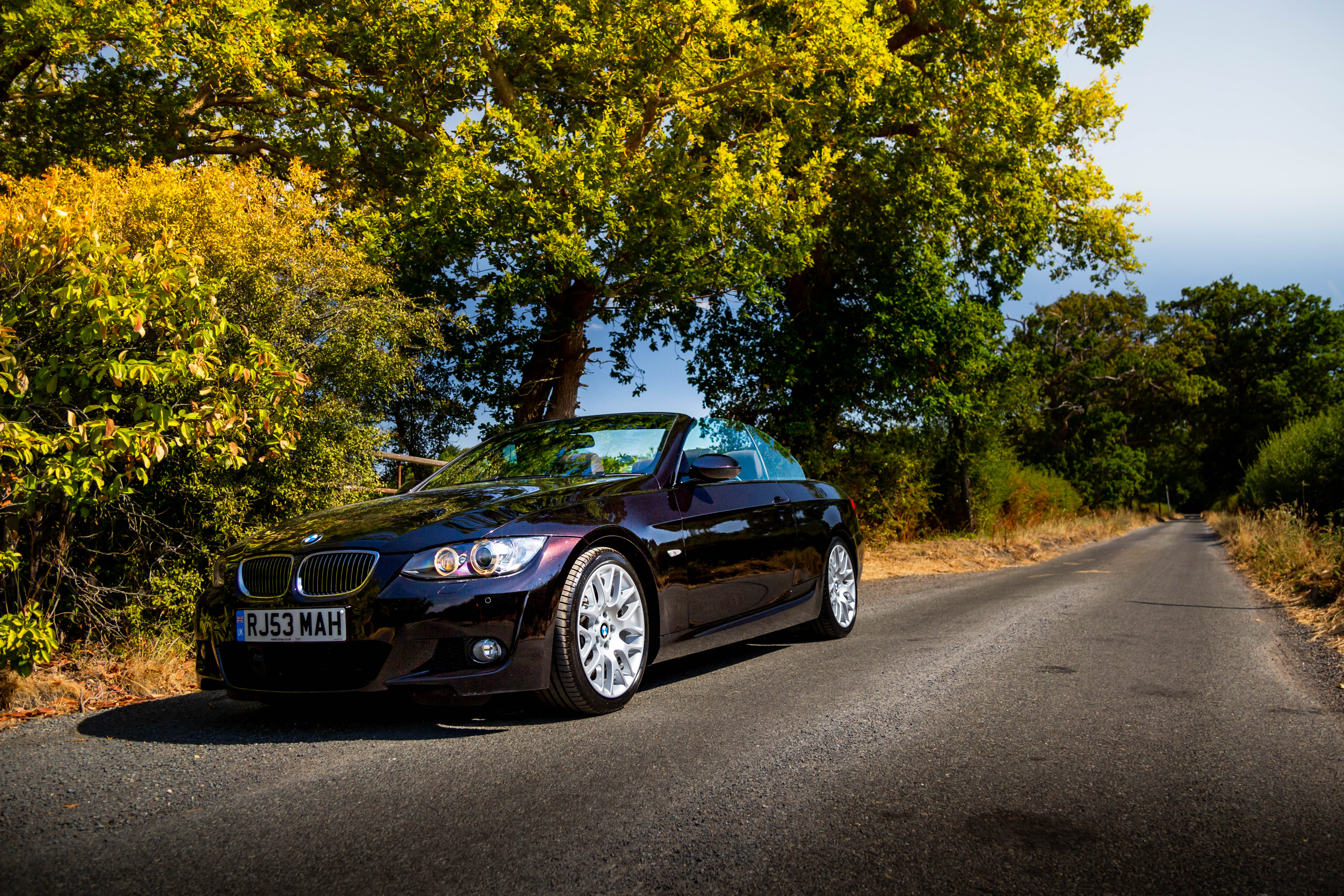 A BMW 335i Following a 2 stage Paint correction and Ceramic Coating at On Track Detailing in Berkshire