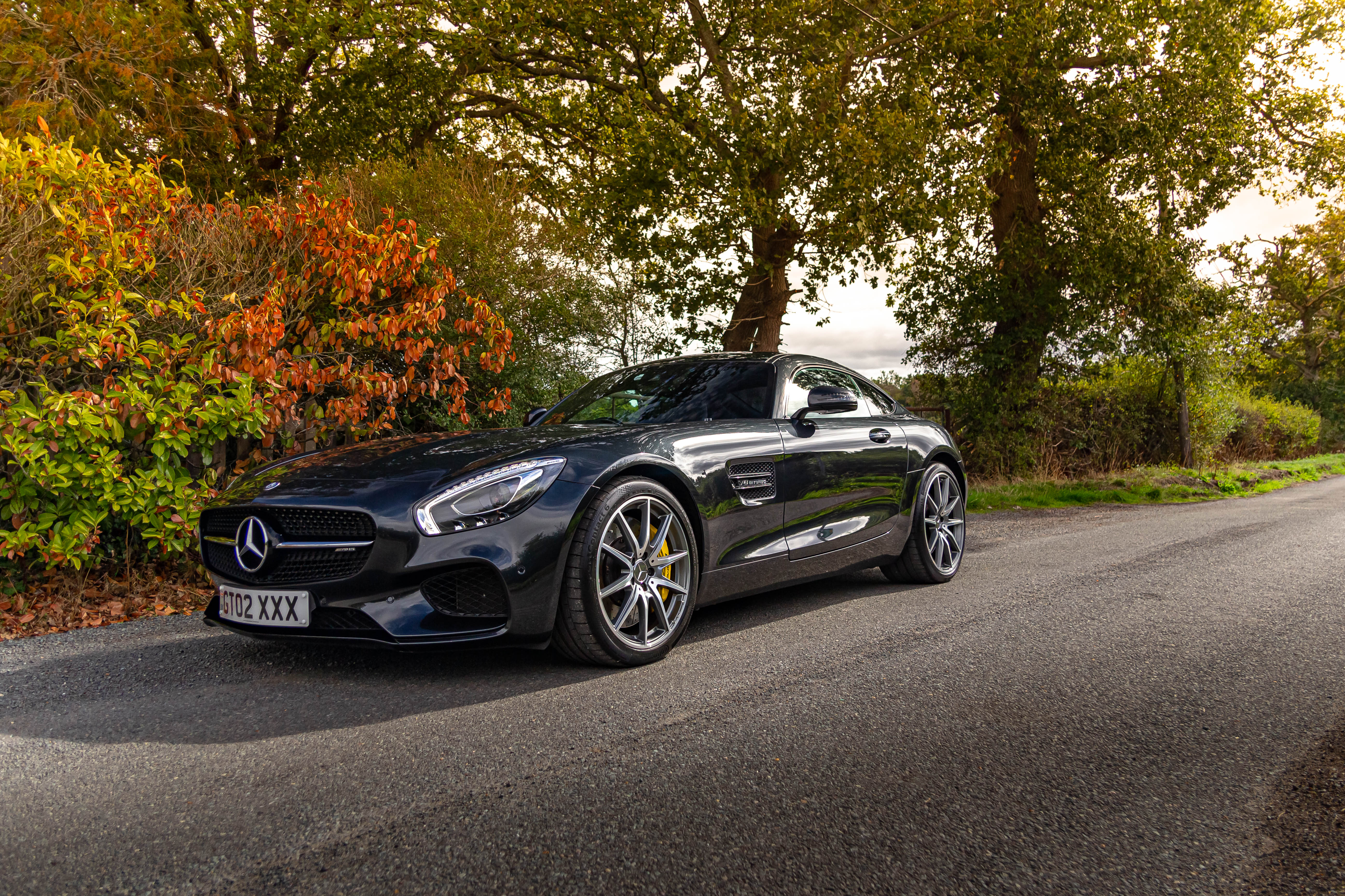 Mercedes AMG GTS Following a 2 Stage Paint correction and PPF at On Track Detailing located near to Maidenhead, Wokingham and Reading in Berkshire. 