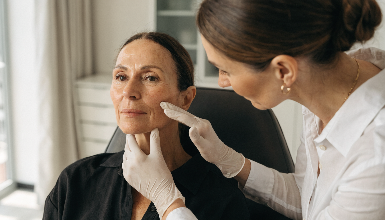 Ozempic face treatment consultation in Sulphur, OK
