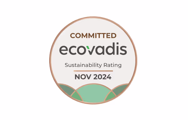 Selo de compromisso com a sustentabilidade - EcoVadis 2024
