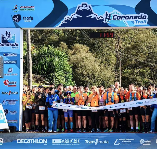 Início da corrida Coronado Trail com apoio da Transmaia.