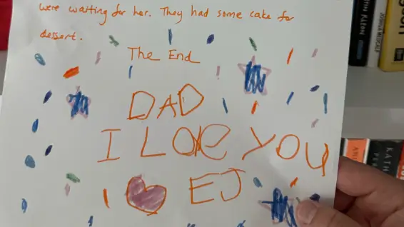 Story from my daughter