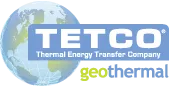 TETCO logo representing the Thermal Energy Transfer Company with a globe design.
