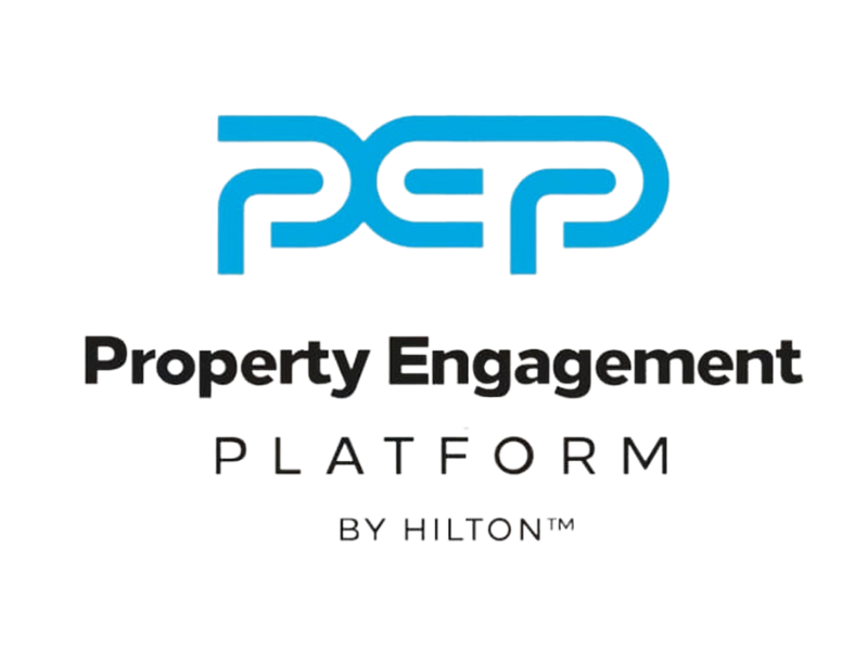 Hilton Property Engagement Platform (PEP) logo - supported platform in Think Simplicity's integration suite