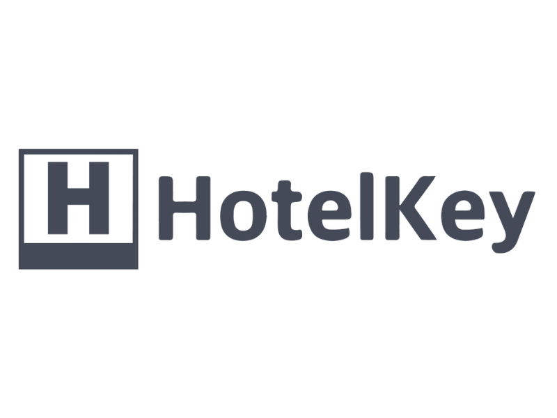 HotelKey logo - modern hotel management software supported by Think Simplicity integrations