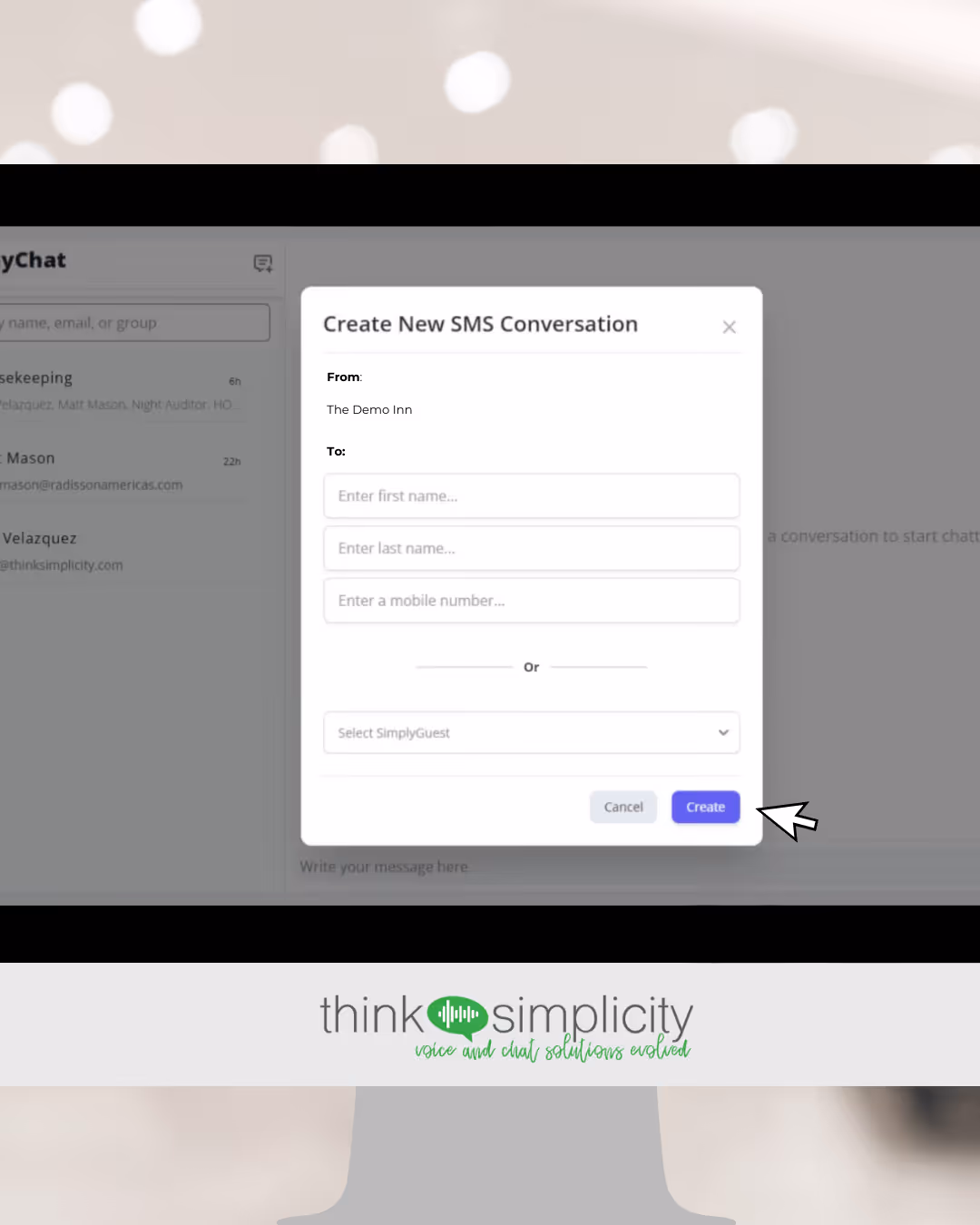Close-up of a VoIP hotel phone system with modern handset and integrated speaker